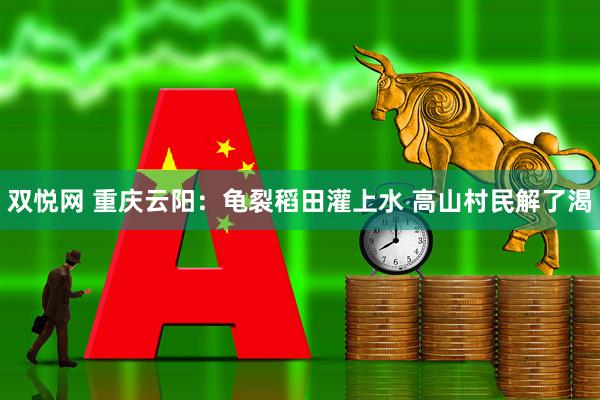 双悦网 重庆云阳：龟裂稻田灌上水 高山村民解了渴