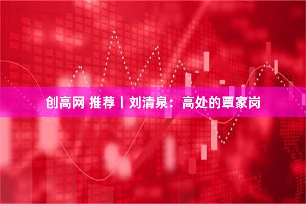 创高网 推荐丨刘清泉：高处的覃家岗